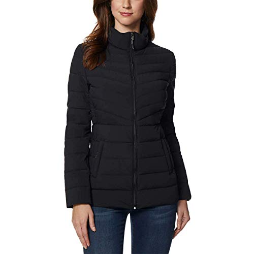 32 DEGREES Ladies' Hooded 4-Way Stretch Jacket - Black4 X-Small