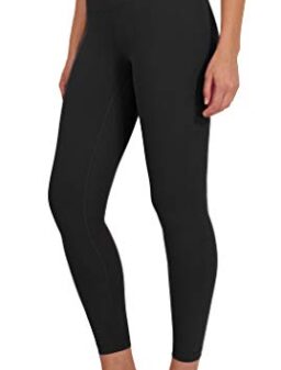 90 Degree By Reflex Ankle Length High Waist Power Flex Leggings - 7/8 Tummy Control Yoga Pants