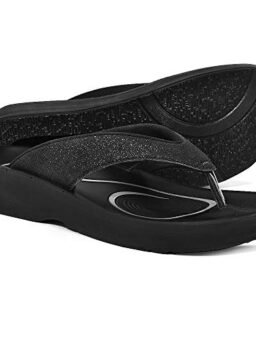 AEROTHOTIC Original Orthotic Comfort Thong Style Flip Flops Sandals for Women with Arch Support for Comfortable Walk