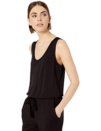 Daily Ritual Women's Supersoft Terry Sleeveless Scoopneck Jumpsuit - Image 3