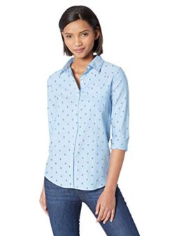 Amazon Essentials Women's Long-Sleeve Classic-Fit Oxford Shirt