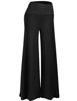 Arolina Women's Stretchy Wide Leg Palazzo Lounge Pants Casual Comfy High Waist Palazzo Pants