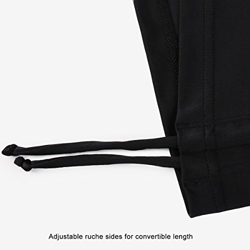 BALEAF Women's Long Sleeve Half-Zip Sun Protection Rashguard Side Adjustable Swim Shirt - Image 7