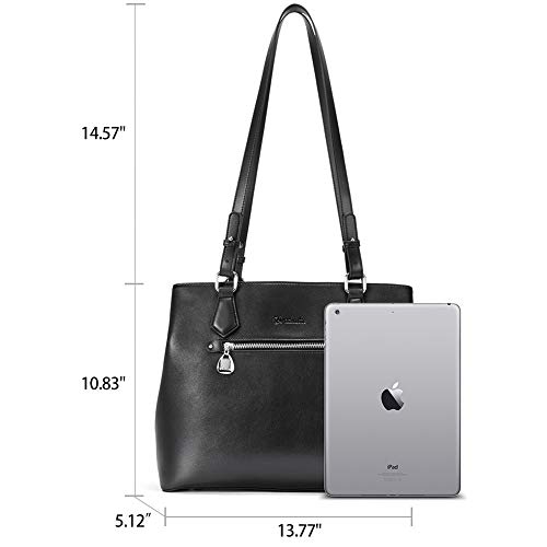 BOSTANTEN Women Handbag Genuine Leather Shoulder Bag Soft Designer Top Handle Purses - Image 5