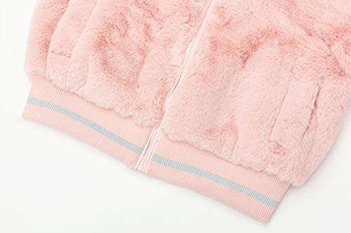 Bellivera Women's Faux Fur Fleece Coat, Spring and Winter Fashion Short Shearling Fuzzy Jacket with Hood - Image 6