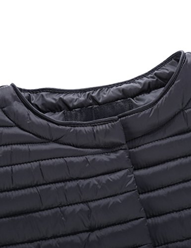 Bellivera Women's Quilted Lightweight Puffer Jacket, Winter Coats for Women Long Padded Bubble Coat - Image 5