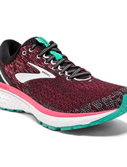 Brooks Womens Launch 4 Fabric Low Top Lace Up Running Sneaker