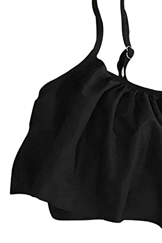 CUPSHE Women's High Waisted Falbala Bikini Set - Image 5
