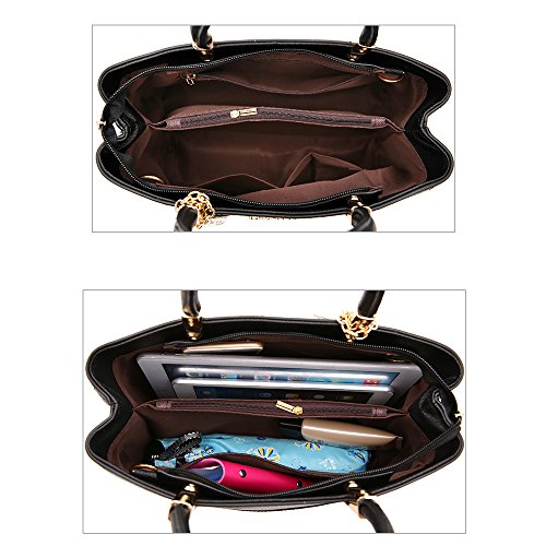 Clocolor Women Fashion Purses and Ladies Handbags Designer Satchel Tote Bag Shoulder Bags - Image 5