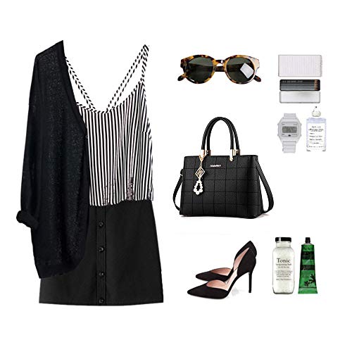 Clocolor Women Fashion Purses and Ladies Handbags Designer Satchel Tote Bag Shoulder Bags - Image 8