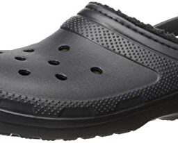 Crocs Men's and Women's Classic Lined Clog | Indoor and Outdoor Fuzzy Slipper