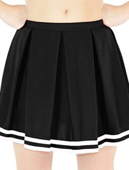 Danzcue Womens Knit Pleat Cheerlearding Uniform Skirt