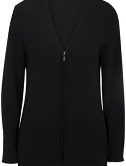 Edwards Women's Full Zip V-Neck Cardigan Sweater