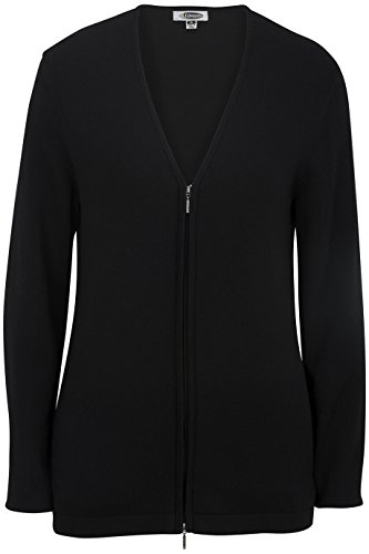 Edwards Women's Full Zip V-Neck Cardigan Sweater