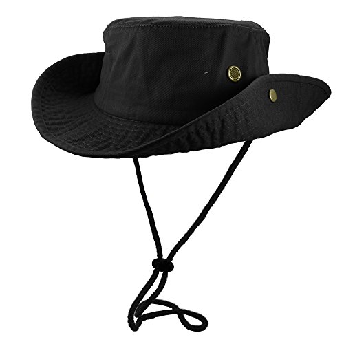 Gelante 100% Cotton Stone-Washed Adjustable Bucket Safari Booney Sun Hats - Image 4