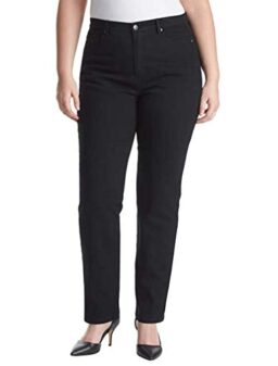 Gloria Vanderbilt Women's Amanda |Classic High Rise |Tapered Jean |Mom Jeans|