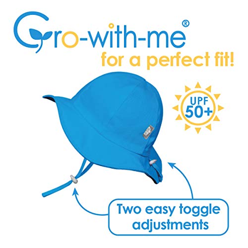 JAN & JUL Original Grow-with-Me Adjustable Cotton Sun-Hats 50+ UPF (Baby, Toddler, Kid) - Image 3