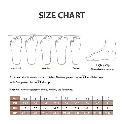 JENN ARDOR Chunky Thick Block Heel Pumps Pointed Closed Toe Office Dress Lady High Heel Shoes - Image 7