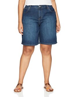 Lee Women's Plus Size Relaxed-Fit Bermuda Short