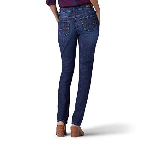 LEE Women's Secretly Shapes Regular Fit Straight Leg Jean - Image 3