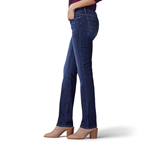 LEE Women's Secretly Shapes Regular Fit Straight Leg Jean - Image 4