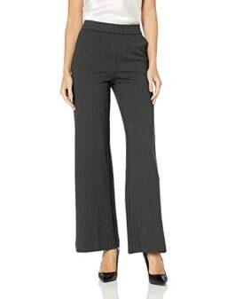 Amazon Brand - Lark & Ro Women's Wide Leg Ponte Pant