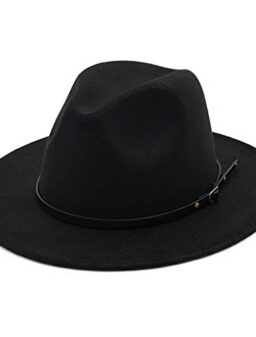 Lisianthus Women Belt Buckle Fedora Hat