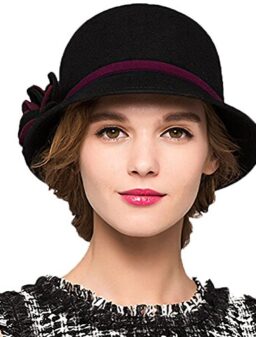 Maitose™ Women's Bow Wool Felt Bucket Hat