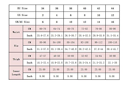 olrain Womens High Waist Ripped Hole Washed Distressed Short Jeans - Image 4