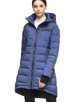 Orolay Women's Down Jacket Coat Mid-Length