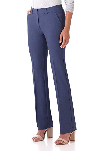 Rekucci Women's Smart Stretch Desk to Dinner Straight Leg Pant w/Zipper Closure - Image 5