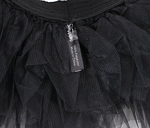 Simplicity Women's Classic 5 Layered Tulle Tutu Skirt - Image 3