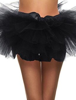Simplicity Women's Classic 5 Layered Tulle Tutu Skirt