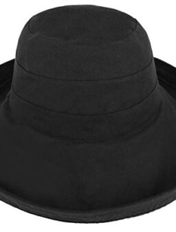 Simplicity Tie Dye Bucket Hat for Women Reversible Outdoor Beach Sun Hat