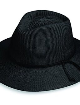 Wallaroo Hat Company Women’s Victoria Fedora – UPF 50+, Lightweight, Adjustable, Packable, Designed in Australia